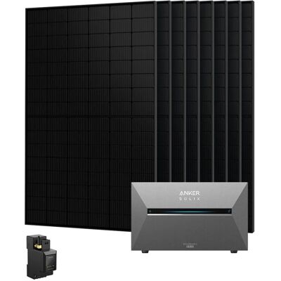 Anker Solix Balkonkraftwerk 3.680 Wp Mit Solarbank 3 E2700 Pro Mit Smart Meter Anker Solix Balkonkraftwerk 3.680 Wp Mit Solarbank 3 E2700 Pro Mit Smart Meter