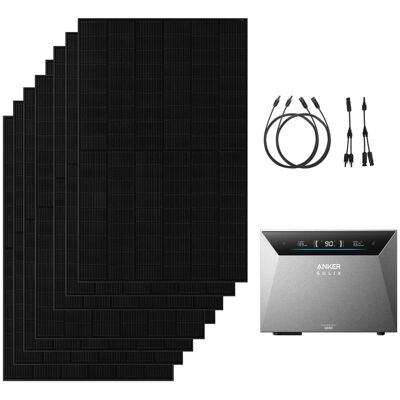 Anker Solix 4000W PV Komplettset mit Solarbank 4 E5000 Pro Ohne Erweiterungsakku Anker Solix 4000W PV Komplettset mit Solarbank 4 E5000 Pro Ohne Erweiterungsakku