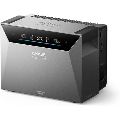 Anker SOLIX Balkonkraftwerk 4×480 Wp mit Solarbank 4 E5000 Pro Zwei BP5000 Erweiterungsakku und Smart Meter Gen 2 Anker SOLIX Balkonkraftwerk 4×480 Wp mit Solarbank 4 E5000 Pro Zwei BP5000 Erweiterungsakku und Smart Meter Gen 2