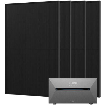 Anker Solix Balkonkraftwerk 1820 Wp Mit Solarbank 2 E1600 Ohne Smart Meter Anker Solix Balkonkraftwerk 1820 Wp Mit Solarbank 2 E1600 Ohne Smart Meter