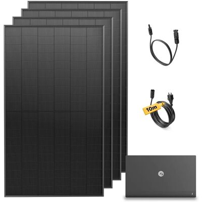 Solakon Balkonkraftwerk 2000W Solaranlage mit Speicher 2,11 kWh Steckerfertig Komplettset Photovoltaik Anlage 800W Kabel 10m Solakon Balkonkraftwerk 2000W Solaranlage mit Speicher 2,11 kWh Steckerfertig Komplettset Photovoltaik Anlage 800W Kabel 10m