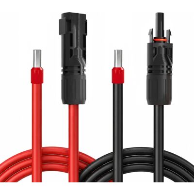 hb-digital 2x10m Solar Anschlusskabel Set H1Z2Z2-K 6mm2 1500V hb-digital 2x10m Solar Anschlusskabel Set H1Z2Z2-K 6mm2 1500V