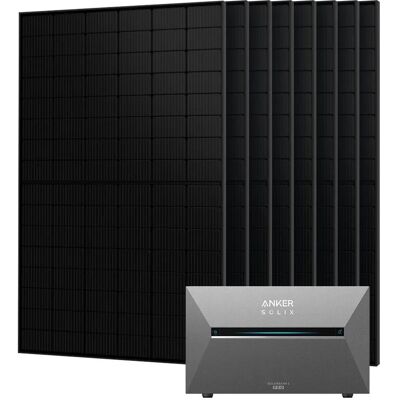 Anker Solix Balkonkraftwerk 3.680 Wp Mit Solarbank 3 E2700 Pro Ohne Smart Meter Anker Solix Balkonkraftwerk 3.680 Wp Mit Solarbank 3 E2700 Pro Ohne Smart Meter