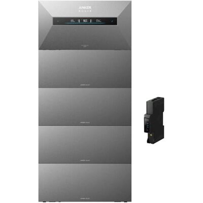Anker SOLIX Solarbank Max AC 35 kWh Speicher Mit 4 BP7000 Und Smart Meter Gen 2 Anker SOLIX Solarbank Max AC 35 kWh Speicher Mit 4 BP7000 Und Smart Meter Gen 2