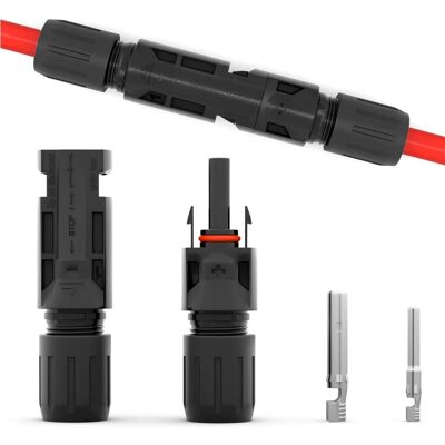 hb-digital 10 Paare Solarstecker 1000V PV Stecker IP68 für Solarkabel 4mm² oder 6mm² hb-digital 10 Paare Solarstecker 1000V PV Stecker IP68 für Solarkabel 4mm² oder 6mm²