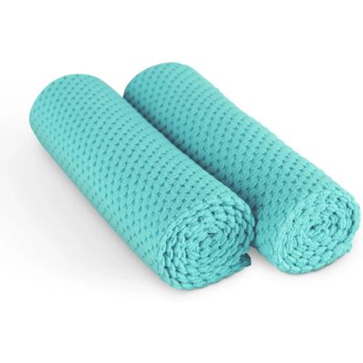 Bestlivings Microfaser Geschirrtuch Double Face 60 x 40 cm 8er Pack Türkis Bestlivings Microfaser Geschirrtuch Double Face 60 x 40 cm 8er Pack Türkis