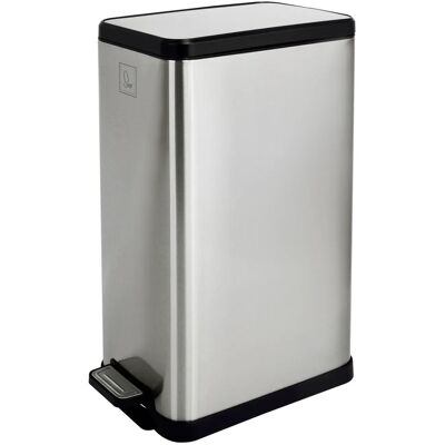 Svita STM18 Mülleimer Treteimer 18l Mit Inneneimer Softclose-Deckel Silber Svita STM18 Mülleimer Treteimer 18l Mit Inneneimer Softclose-Deckel Silber