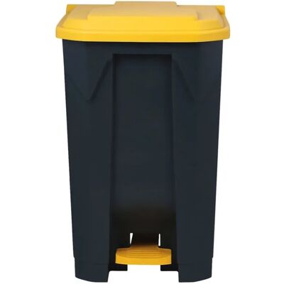 KARAT Mülleimer Olaf Step-On Abfalleimer Tretmülleimer Universal Gelb 100 Liter KARAT Mülleimer Olaf Step-On Abfalleimer Tretmülleimer Universal Gelb 100 Liter
