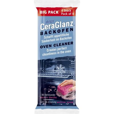abrazo Backofenreiniger CeraGlanz Backofen 1 x 4 Stück abrazo Backofenreiniger CeraGlanz Backofen 1 x 4 Stück
