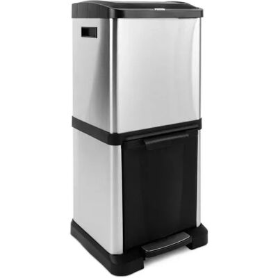Karat Mülleimer Dylan mit Trennsystem und 2 Kammern 34 Liter Karat Mülleimer Dylan mit Trennsystem und 2 Kammern 34 Liter