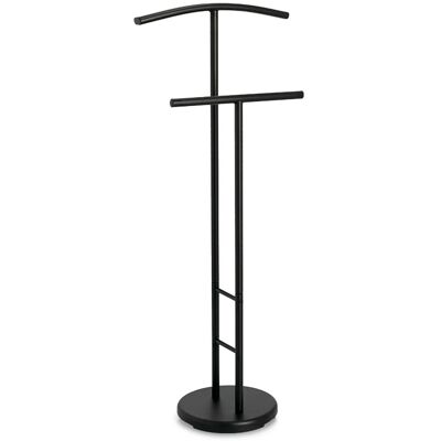 Zeller Herrendiener Metall 114 cm x 28 cm x 46 cm Schwarz Zeller Herrendiener Metall 114 cm x 28 cm x 46 cm Schwarz