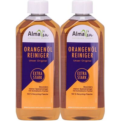 Almawin Orangenölreiniger Extra Stark 2 X 500 ml Konzentrat Kunststoff Almawin Orangenölreiniger Extra Stark 2 X 500 ml Konzentrat Kunststoff