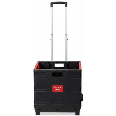 Relaxdays Einkaufstrolley ABS-Kunststoff Rot Klappbar 98 cm x 45,5 cm x 37 cm 2,6 kg Relaxdays Einkaufstrolley ABS-Kunststoff Rot Klappbar 98 cm x 45,5 cm x 37 cm 2,6 kg