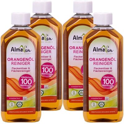 Almawin Orangenölreiniger Konzentrat 500 ml 4 Flaschen aus Kunststoff Almawin Orangenölreiniger Konzentrat 500 ml 4 Flaschen aus Kunststoff