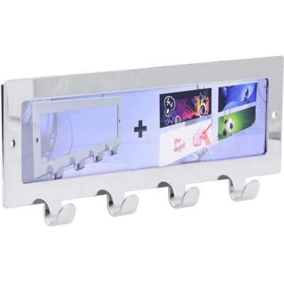 Siro Hakenleiste 2226 Metall Chrom Glänzend Länge 255 mm Siro Hakenleiste 2226 Metall Chrom Glänzend Länge 255 mm