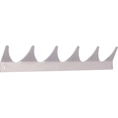 Siro Hakenleiste 2077 Metall Nickel Matt Länge 321 mm 6 Haken Siro Hakenleiste 2077 Metall Nickel Matt Länge 321 mm 6 Haken