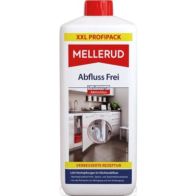 MELLERUD Modell 1,0 l Flasche - Abflussreiniger MELLERUD Modell 1,0 l Flasche - Abflussreiniger