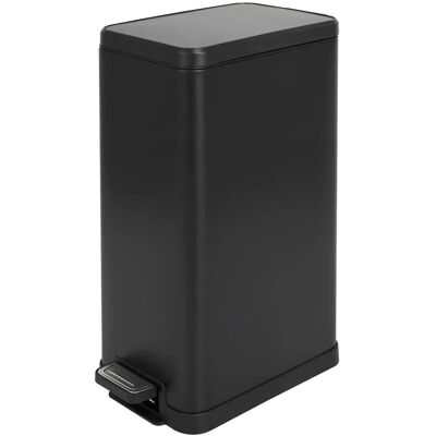 Svita STM18 Mülleimer Treteimer 18l Mit Inneneimer Softclose-Deckel Schwarz Svita STM18 Mülleimer Treteimer 18l Mit Inneneimer Softclose-Deckel Schwarz