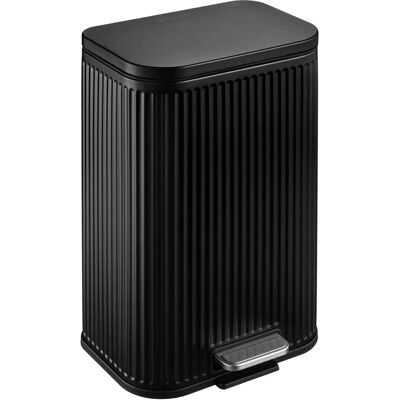 Floordirekt Mülleimer Miles Abfalleimer Treteimer Herausnehmbar Soft-Close Schwarz 12 L Floordirekt Mülleimer Miles Abfalleimer Treteimer Herausnehmbar Soft-Close Schwarz 12 L