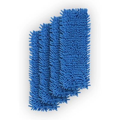 Bestlivings Bodenwischer Ersatzbezug Mikrovelour Chenille Blau 4er Pack Bestlivings Bodenwischer Ersatzbezug Mikrovelour Chenille Blau 4er Pack