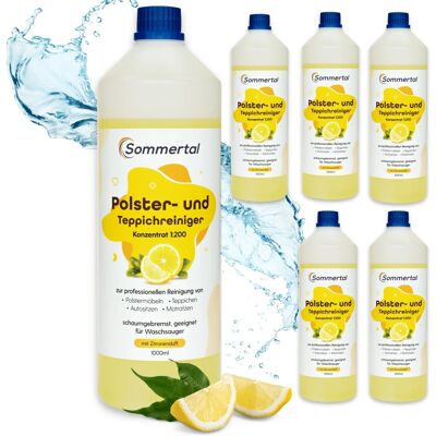 Sommertal Polster und Teppichreiniger 6L Konzentrat für 240 Anwendungen Sofa Auto Teppich Sommertal Polster und Teppichreiniger 6L Konzentrat für 240 Anwendungen Sofa Auto Teppich
