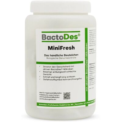 BactoDes MiniFresh Geruchsneutralisierer-Säckchen 20 Stück je Dose BactoDes MiniFresh Geruchsneutralisierer-Säckchen 20 Stück je Dose