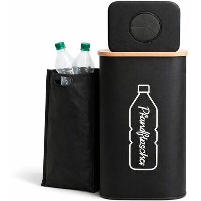 BigDean Pfandflaschen Sammelbehälter 100 L Pfandflaschen Behälter Pfandsammler BigDean Pfandflaschen Sammelbehälter 100 L Pfandflaschen Behälter Pfandsammler