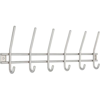Siro Hakenleiste 2196 Edelstahl Feingeschliffen Länge 460 mm 6 Haken Siro Hakenleiste 2196 Edelstahl Feingeschliffen Länge 460 mm 6 Haken