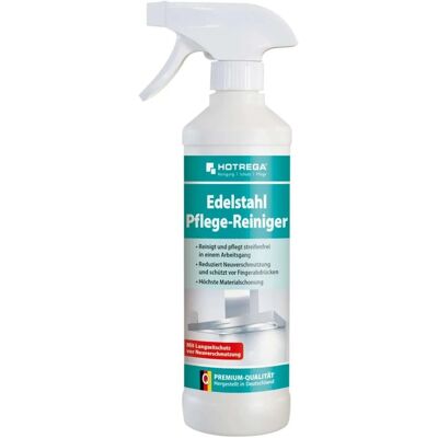 Hotrega Edelstahl-Pflegereiniger 500 ml Weiß Kunststoff Hotrega Edelstahl-Pflegereiniger 500 ml Weiß Kunststoff