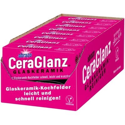 abrazo Glaskeramikreiniger CeraGlanz Glaskeramik 8 x 2 Stück abrazo Glaskeramikreiniger CeraGlanz Glaskeramik 8 x 2 Stück