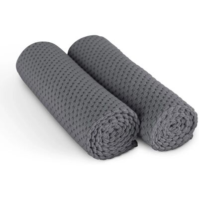 Bestlivings Microfaser Geschirrtuch Double Face 60 x 40 cm 4er Pack Anthrazit Bestlivings Microfaser Geschirrtuch Double Face 60 x 40 cm 4er Pack Anthrazit
