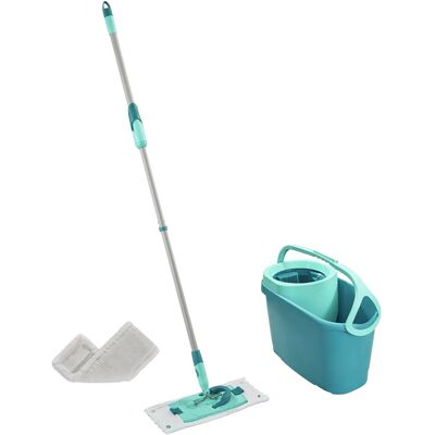 Leifheit Clean-Set Twist M Ergo MicroDuo und Superduster M Türkis 5-teilig Leifheit Clean-Set Twist M Ergo MicroDuo und Superduster M Türkis 5-teilig
