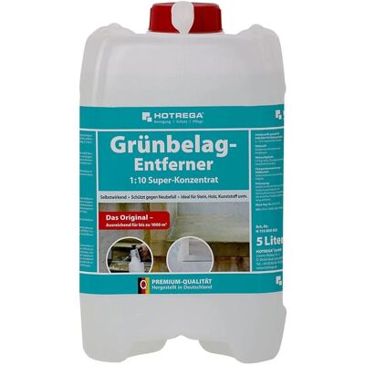 Hotrega Grünbelag Entferner Konzentrat 1 10 5 Liter Hotrega Grünbelag Entferner Konzentrat 1 10 5 Liter