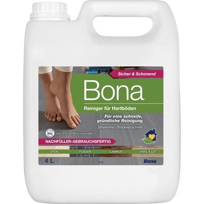 Bona Reiniger für Hartböden, Nachfüllkanister 4, Bona Reiniger für Hartböden, Nachfüllkanister 4,