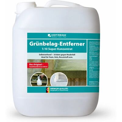 HOTREGA - Grünbelagentferner - 10L - Reiniger HOTREGA - Grünbelagentferner - 10L - Reiniger