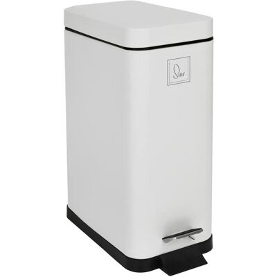 Svita STM10 Mülleimer Treteimer 10L Mit Inneneimer Softclose-Deckel Weiß Svita STM10 Mülleimer Treteimer 10L Mit Inneneimer Softclose-Deckel Weiß