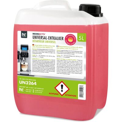 Microactiv Universal Entkalker mit Farbindikator 4 x 5l Microactiv Universal Entkalker mit Farbindikator 4 x 5l