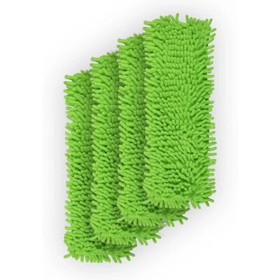 Bestlivings Bodenwischer Ersatzbezug Mikrovelour Chenille Grün 4er Pack Bestlivings Bodenwischer Ersatzbezug Mikrovelour Chenille Grün 4er Pack