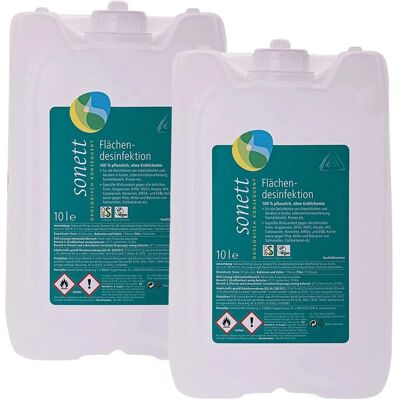 Sonett Flächendesinfektion Nachfüllkanister 2 X 10 Liter Dvg Gelistet Sonett Flächendesinfektion Nachfüllkanister 2 X 10 Liter Dvg Gelistet