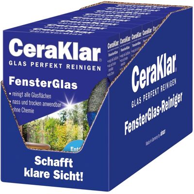 abrazo Glasreiniger CeraKlar FensterGlas 8 x 2 Stück abrazo Glasreiniger CeraKlar FensterGlas 8 x 2 Stück