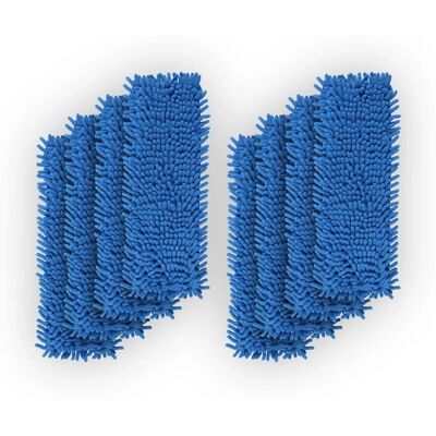 Bestlivings Bodenwischer Ersatzbezug Mikrovelour Chenille Blau 8er Pack Bestlivings Bodenwischer Ersatzbezug Mikrovelour Chenille Blau 8er Pack