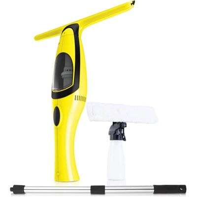 PROREGAL SMART Akku Fenstersauger mit Teleskopstange Inkl. Sprühflasche Mikrofaserwischer PROREGAL SMART Akku Fenstersauger mit Teleskopstange Inkl. Sprühflasche Mikrofaserwischer