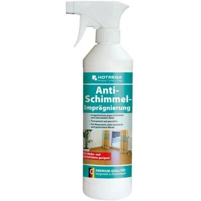 Hotrega Anti-Schimmel-Imprägnierung 500 ml Kunststoff-Sprühflasche Weiß Hotrega Anti-Schimmel-Imprägnierung 500 ml Kunststoff-Sprühflasche Weiß