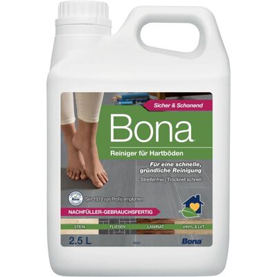 Bona Stein-, Fliesen- und Laminatreiniger Nachfüllkanister 2,5, Bona Stein-, Fliesen- und Laminatreiniger Nachfüllkanister 2,5,