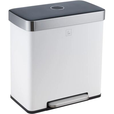 SVITA - LT2X30 - Weiß - 2 x 30 L - Waste bin SVITA - LT2X30 - Weiß - 2 x 30 L - Waste bin