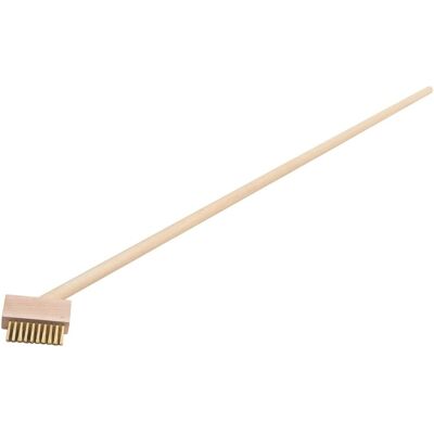 LUX-TOOLS Fugenbürste mit vermessingten Borsten eingestielt 140 cm LUX-TOOLS Fugenbürste mit vermessingten Borsten eingestielt 140 cm
