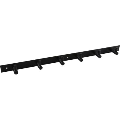 Alles im Griff Linosa - Stahl Garderobenleiste mit 6 Haken - 460mm Alles im Griff Linosa - Stahl Garderobenleiste mit 6 Haken - 460mm