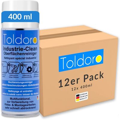 Toldoro 12x Toldoro Industriereiniger 400ml Etikettenentferner Maschinenreiniger Klebereste Entferner Klebstoffentferner Toldoro 12x Toldoro Industriereiniger 400ml Etikettenentferner Maschinenreiniger Klebereste Entferner Klebstoffentferner