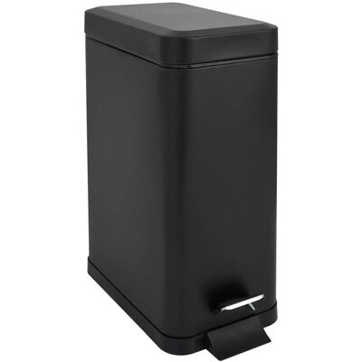 Svita STM10 Mülleimer Treteimer 10L Mit Inneneimer Softclose-Deckel Schwarz Svita STM10 Mülleimer Treteimer 10L Mit Inneneimer Softclose-Deckel Schwarz
