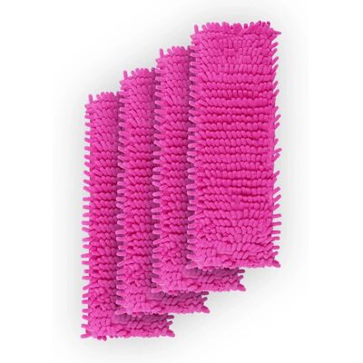 Bestlivings Bodenwischer Ersatzbezug Mikrovelour Chenille Beere 4er Pack Bestlivings Bodenwischer Ersatzbezug Mikrovelour Chenille Beere 4er Pack